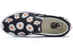 Vans Daisy Slip-On 2019Ss Flower Patterns Street Style Black And White VN0A38F7TOZ