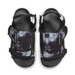 Air Jordan LS Slide Cozy Non-Slip Outdoor Sports Sandals Black White Tie Dye 'Black White' CZ0791-005