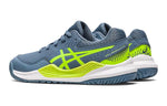 (GS) ASICS Gel Resolution 9 'Steel Blue Hazard Green' 1044A067-400