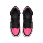 (GS) Air Jordan 1 Retro High 'Black Hyper Pink' 332148-019