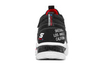 (GS) Skechers Skech-Bots 'Black Red' 403668L-BLK