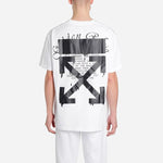 Off-White SS20 Dripping Arrows Logo Loose Short-Sleeved OMAA038R201850050110