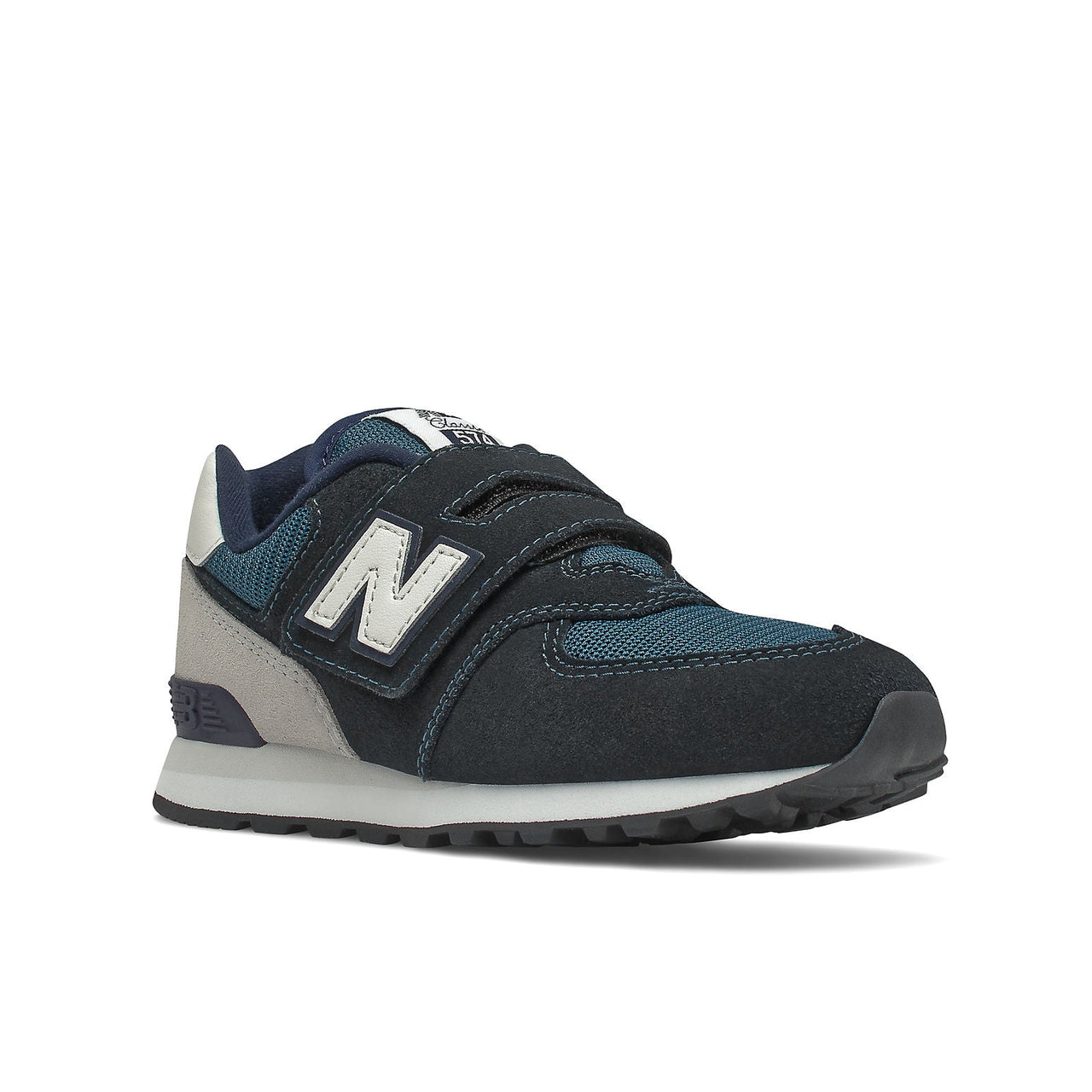 New Balance 574 Low Cut K Black/Blue PV574BD1