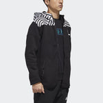 adidas x Hiroko Zne Hoody M Color Contrast Printing Hooded Jacket Coat Black GN5670