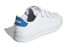 (PS) adidas Advantage Lifestyle Court Hook-and-Loop Shoes 'Cloud White Blue Rush' GW6492