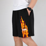 Men's PUMA Casual Breathable Knit Shorts Black 598500-01