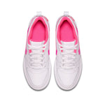 (GS) Nike Court Borough Low 'White Pink Blast' 845104-100