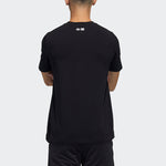 adidas China Tee M Panda Crew Neck Sports Short Sleeve Black GP1850