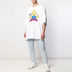 Off-White SS19 Bart Simpson Oversize Short Sleeve OMAA066S191850040188
