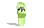 (WMNS) adidas originals Adilette Lite Slipper 'Black Green' EG8677