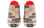 Converse Plaid Chuck 1970s 'Creamwhite Gray' 166496C