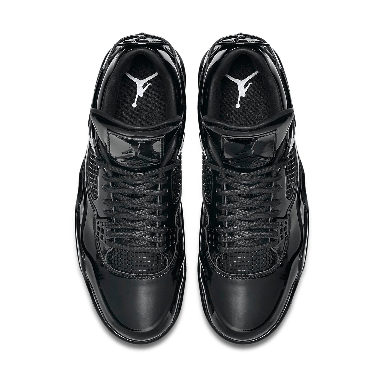 Air Jordan 4 Retro 11Lab4 'Black Patent Leather' 719864-010