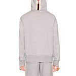 Gucci Stripe Webbing Zipper autumn Hoodies 'Gray' 497250X9I971295
