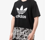 adidas originals Camouflage Leopard print Short Sleeve Black DN8033