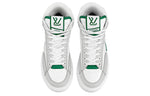 (WMNS) LOUIS VUITTON Charlie Ankle Sneakers 'Grey Green' 1A9S50