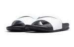 (WMNS) Nike KLAPKI Benassi Swoosh 'Black White' 312432-102