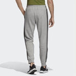 Men's adidas Casual Sports Bundle Feet Breathable Long Pants/Trousers Gray FI0823