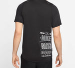 Nike Rise 365 Future Fast Nike Run Running Short Sleeve Black CK0678-010