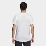 adidas Sports Gym Round Neck Short Sleeve White CW3928