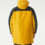 adidas Big Mouth Bag Outdoor Windproof Medium Long Cap Down Jacket White Gold GN9833