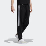 Men's adidas neo Icons 3s Tp Stripe Logo Sports Pants/Trousers/Joggers Black H14232