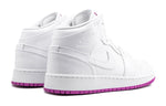 (GS) Air Jordan 1 Mid 'Fuchsia' 555112-100