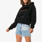 (WMNS) Off-White Modern Obstacles Loose Cotton Black OWBB016F180030581010