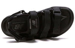 New Balance Velcro Unisex Black Sandals SD3205BBW