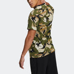 adidas Ub Gfx T Aop Sports Stylish Camouflage Printing Short Sleeve Yellow GP0883