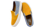Vans Unisex Slip-On Sneakers Yellow/Blue VN0A5HYQA0Q