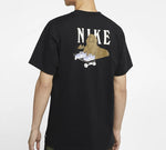 Nike SB Skate T-Shirt Back Round Neck Short Sleeve Black CU0297-010