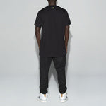 adidas originals x Ivy Park 4 Crossover Embroidered Logo Round Neck Short Sleeve Black T-Shirt GT4080