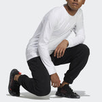 Men's adidas originals Limited Loose Bundle Feet Lacing Sports Pants/Trousers/Joggers Black HD0322