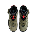 (GS) Air Jordan 6 Retro x Travis Scott 'Olive' CN1085-200