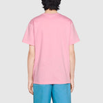 Gucci SS21 G Printing Cotton Short Sleeve Pink 548334-XJDNH-5904