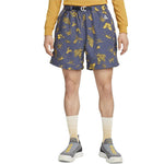 Men's Nike Animal Full Print Athleisure Casual Sports Shorts Blue DR5736-437