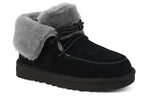 (WMNS) UGG Diara Lacing Fleece Lined Black 1113090-BLK
