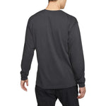 Nike x Olivia Kim Long Sleeve Tee 'Off Noir/Metallic Silver' CT3088-045