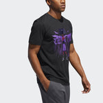 adidas x Marvel Dame Blk Pnthr Avengers Basketball s T Men's Black DU6716