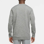 Nike Therma Training Sport Round Collar Velvet Jacket Long Sleeve Men's Grey CU7272-063