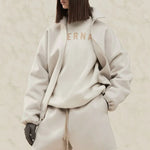 Fear of God ETERNAL Fleece Crewneck 'Warm Heather Oatmeal' FOG-SS23-711