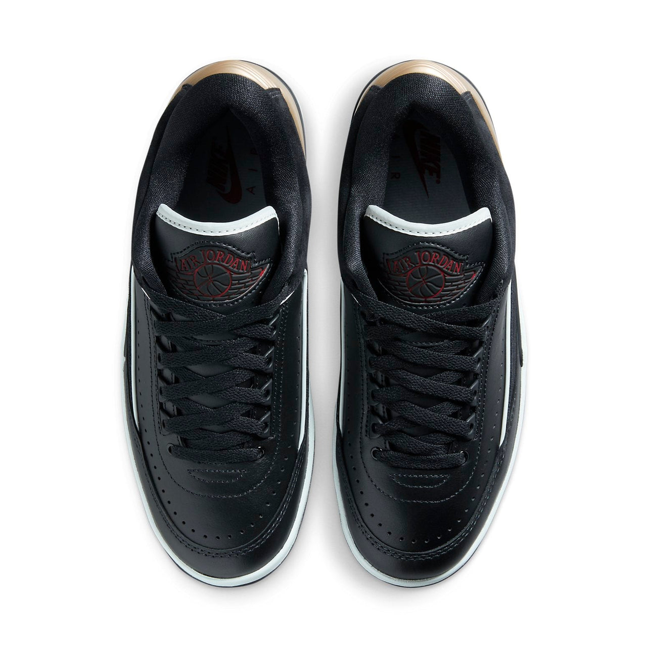 (WMNS) Air Jordan 2 Retro Low 'Black Metallic Gold' DX4401-001