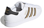 adidas originals Superstar 'White Gold Black' FY1335