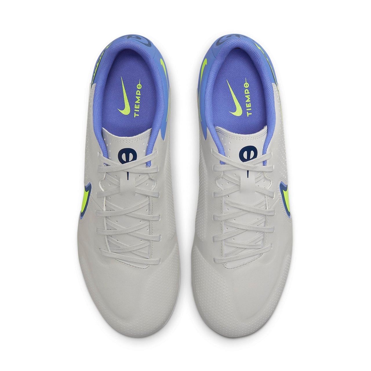 Nike Legend 9 Academy AG Soccer Shoes Grey/Blue DB0627-075