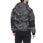 Men's adidas originals Stay Warm Windproof Camouflage Hooded Down Jacket Camouflage AB7642