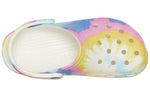 Crocs Classic Clog Tie Dye Beach Sandals Multi-Color Unisex 205453-94S