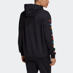 adidas originals Cts Multi Hdy Multi-Color Alphabet Printing Pullover Black GP4439