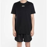 Men's Off-White Caravaggio Arrow Back Printing Short Sleeve Ordinary Version Black T-Shirt OMAA027S201850041088