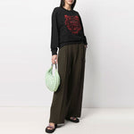 (WMNS) KENZO SS21 Capsule Series Round-neck Swea Black FB52SW8244MN-99