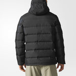 adidas Helionic Ho Jkt Stay Warm Sports hooded down Jacket Black BQ2001